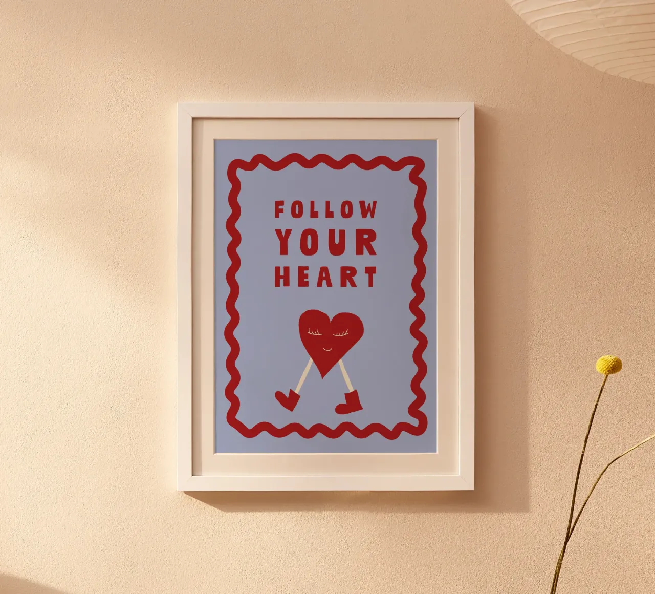 follow your heart poster by thesoulhugclub
