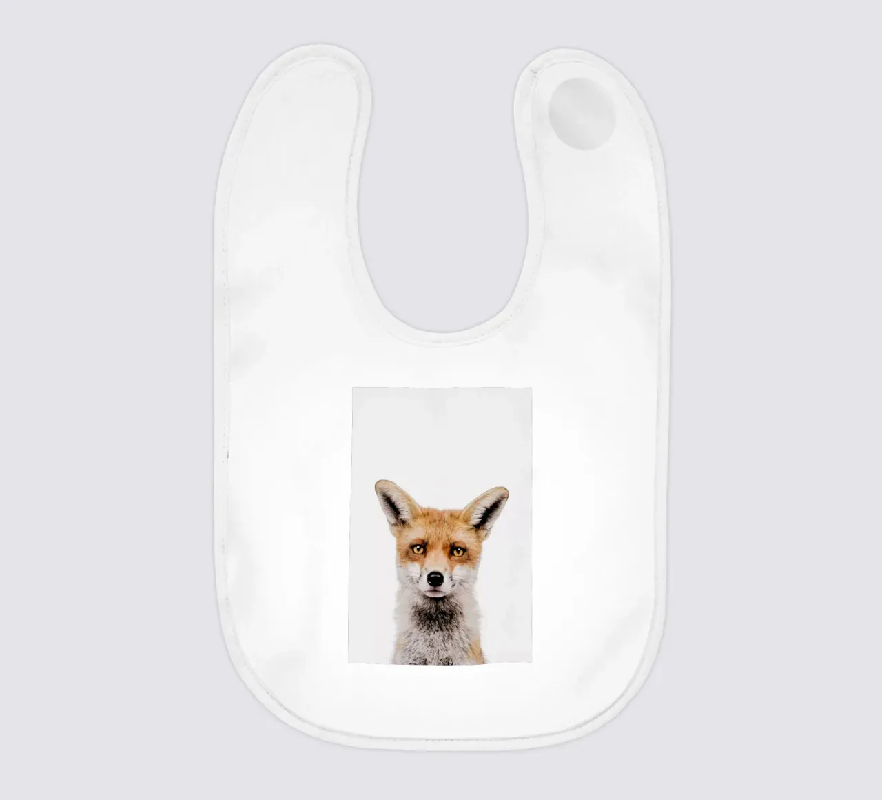 Fox baby bib by Paws & Claws