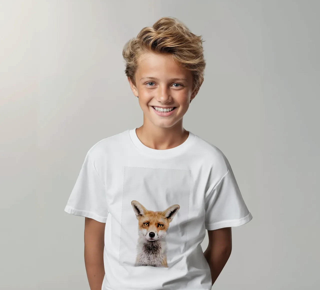 Fox t-shirt bambini da Paws & Claws