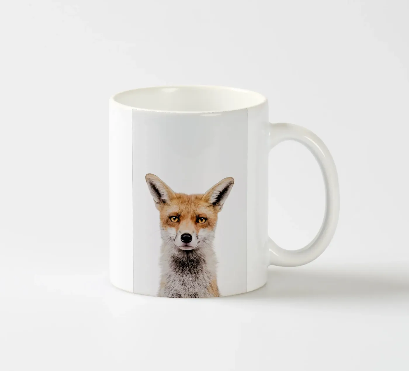 Fox ceramic mug by Paws & Claws