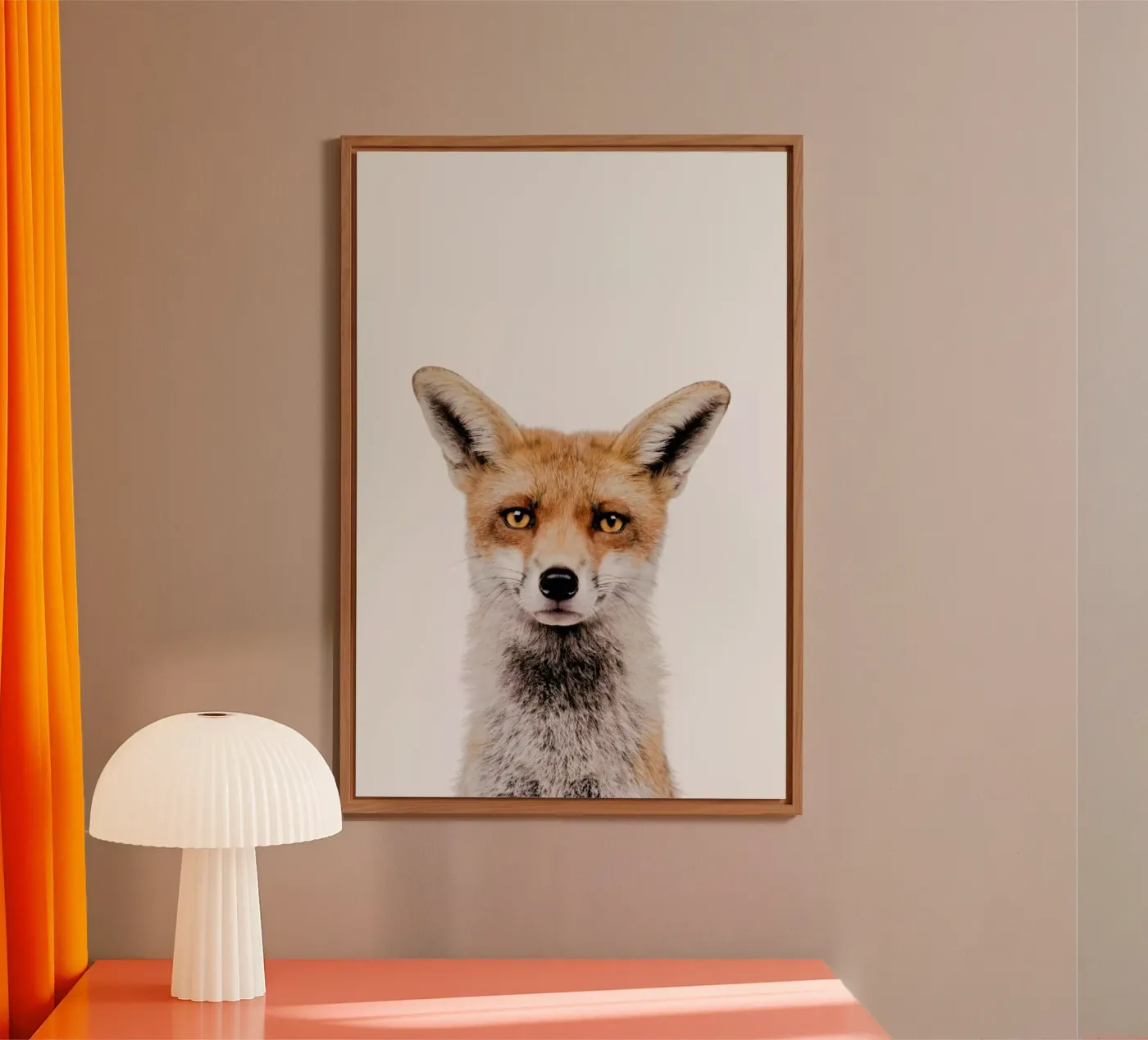 Fox alluminio dibond da Paws & Claws