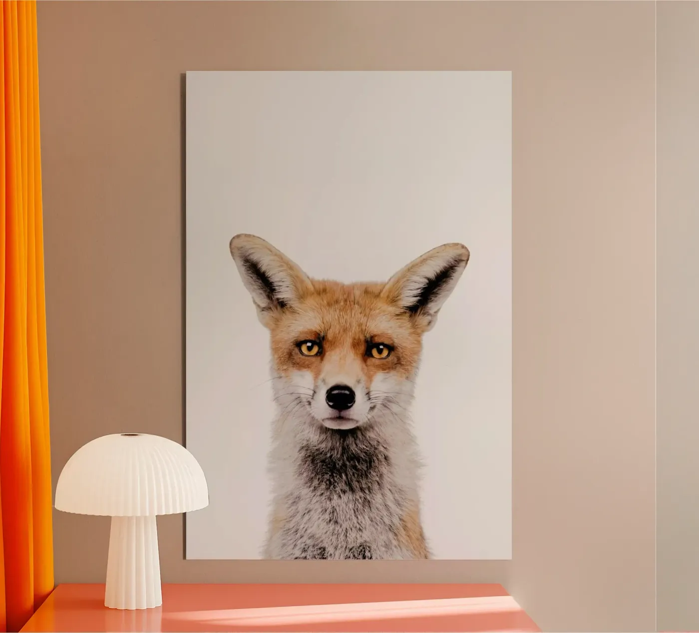 Fox alluminio dibond da Paws & Claws