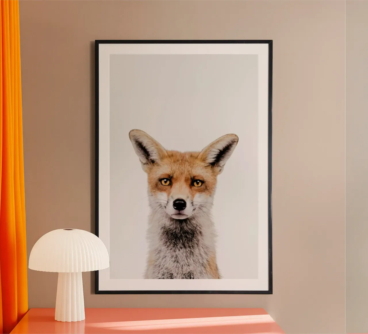 Fox poster by Paws & Claws