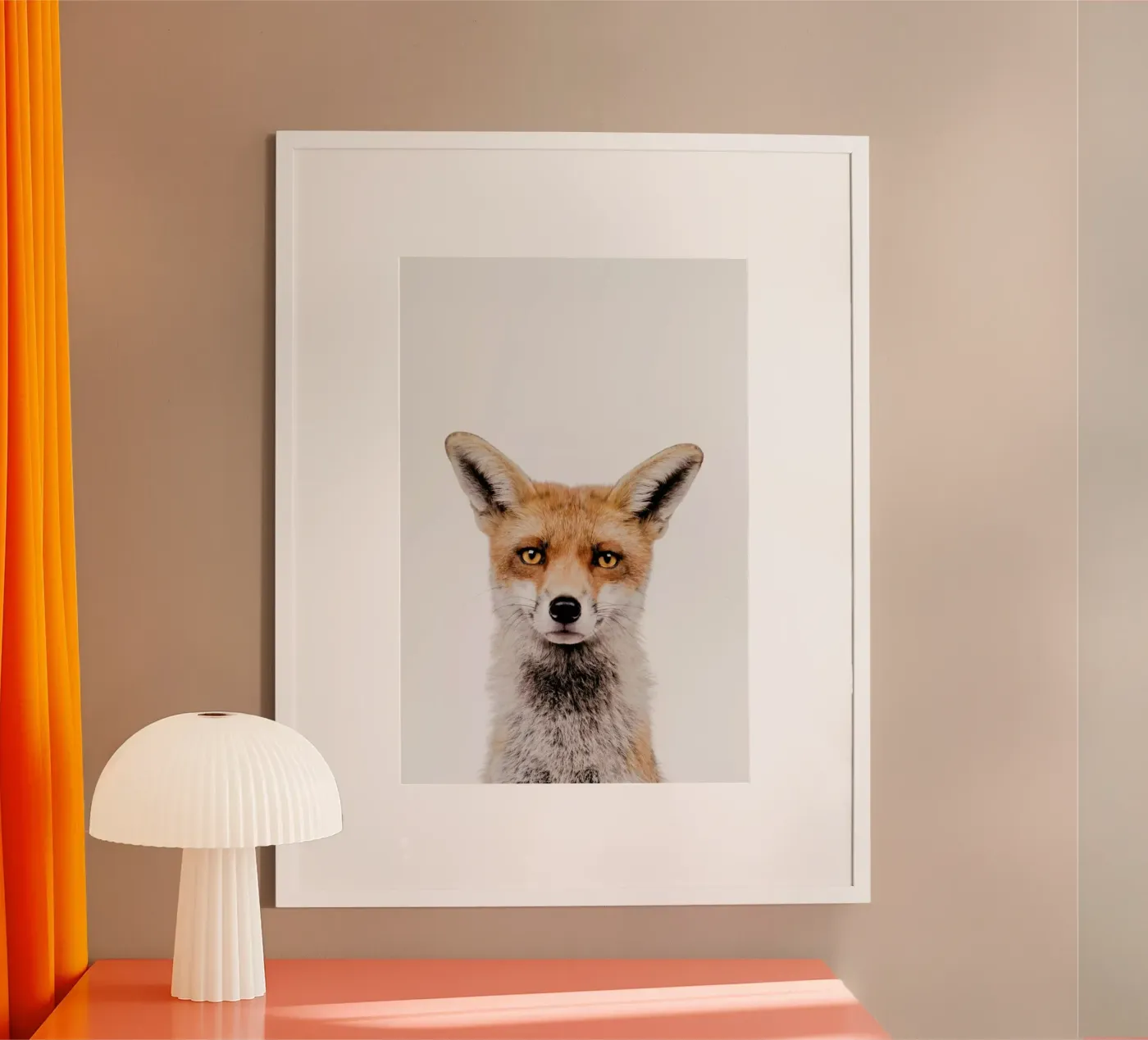 Fox poster by Paws & Claws