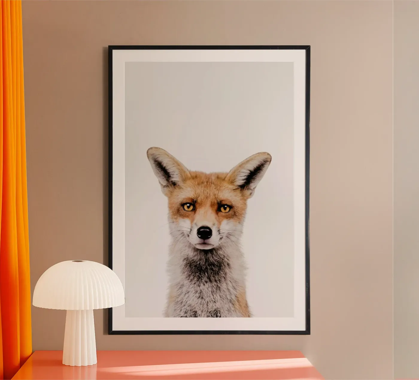 Fox Poster von Paws & Claws