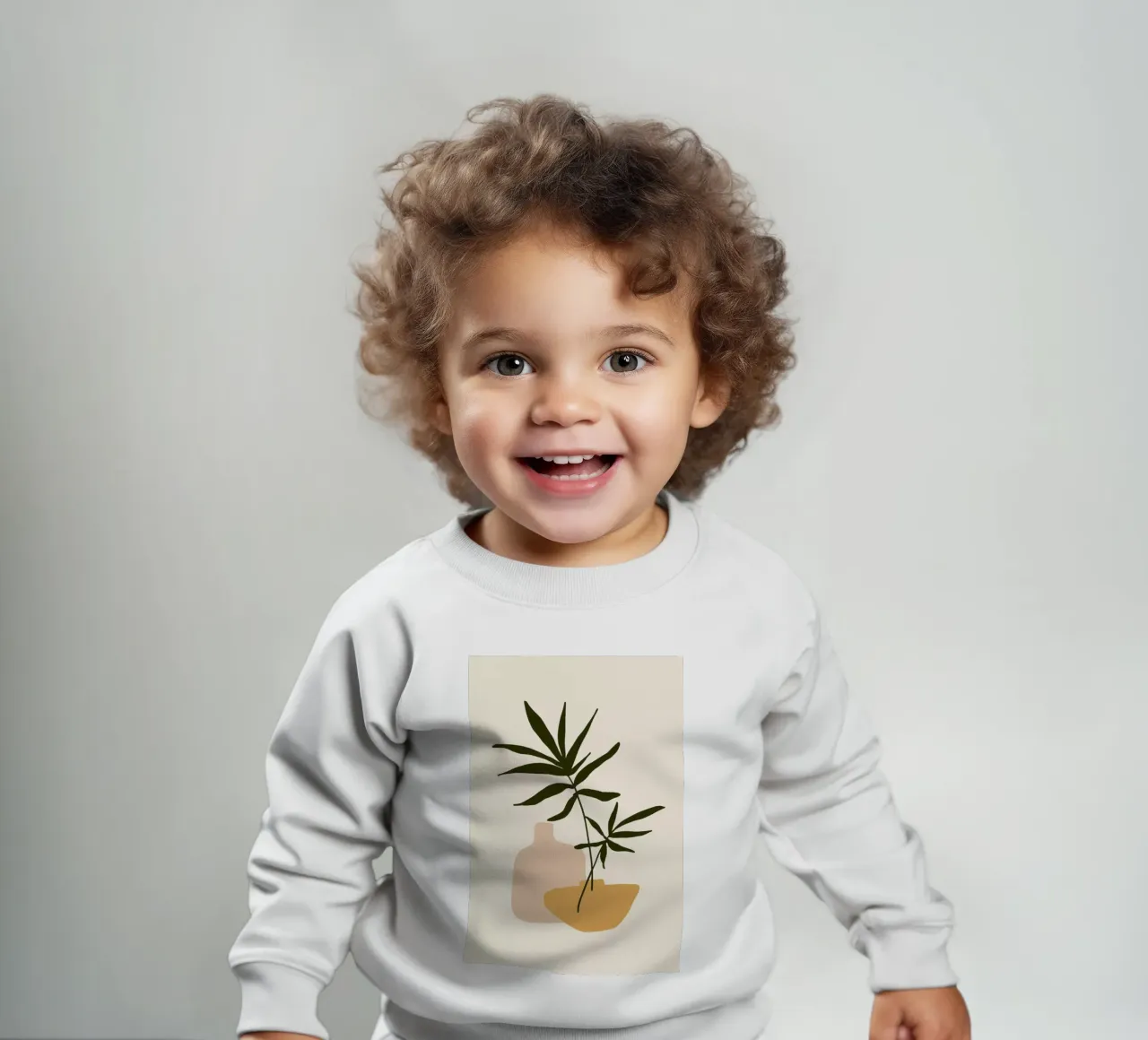Vases baby sweatshirt by Pure