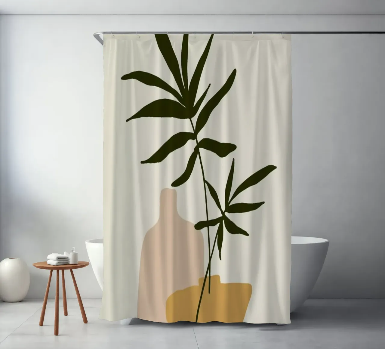 Vases shower curtain by Pure