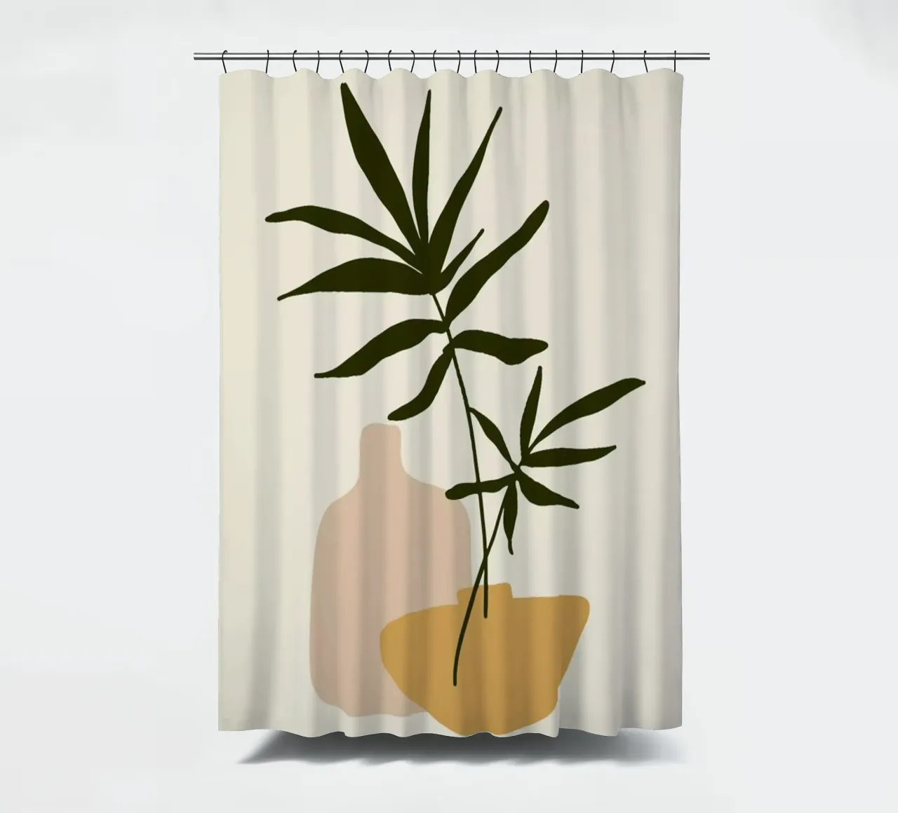 Vases shower curtain by Pure