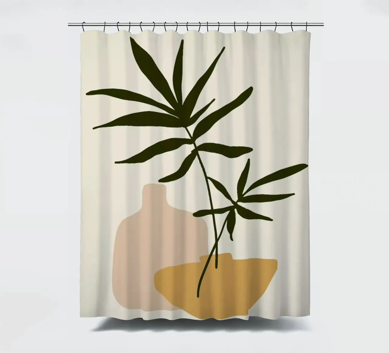 Vases shower curtain by Pure