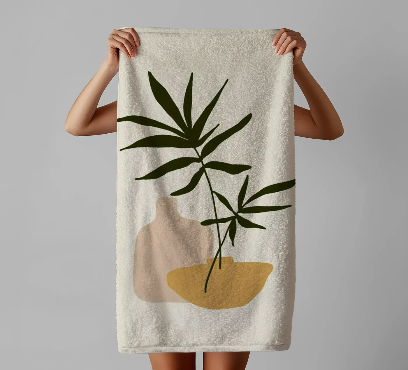 Vases badhanddoek van Pure