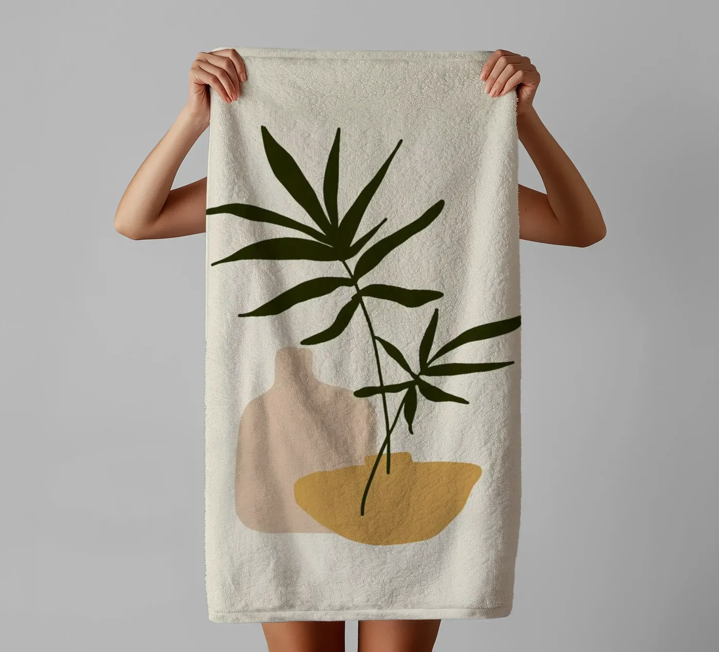 Vases badhanddoek van Pure