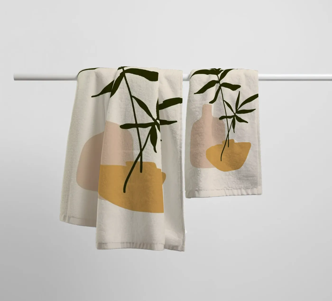 Vases badhanddoek van Pure