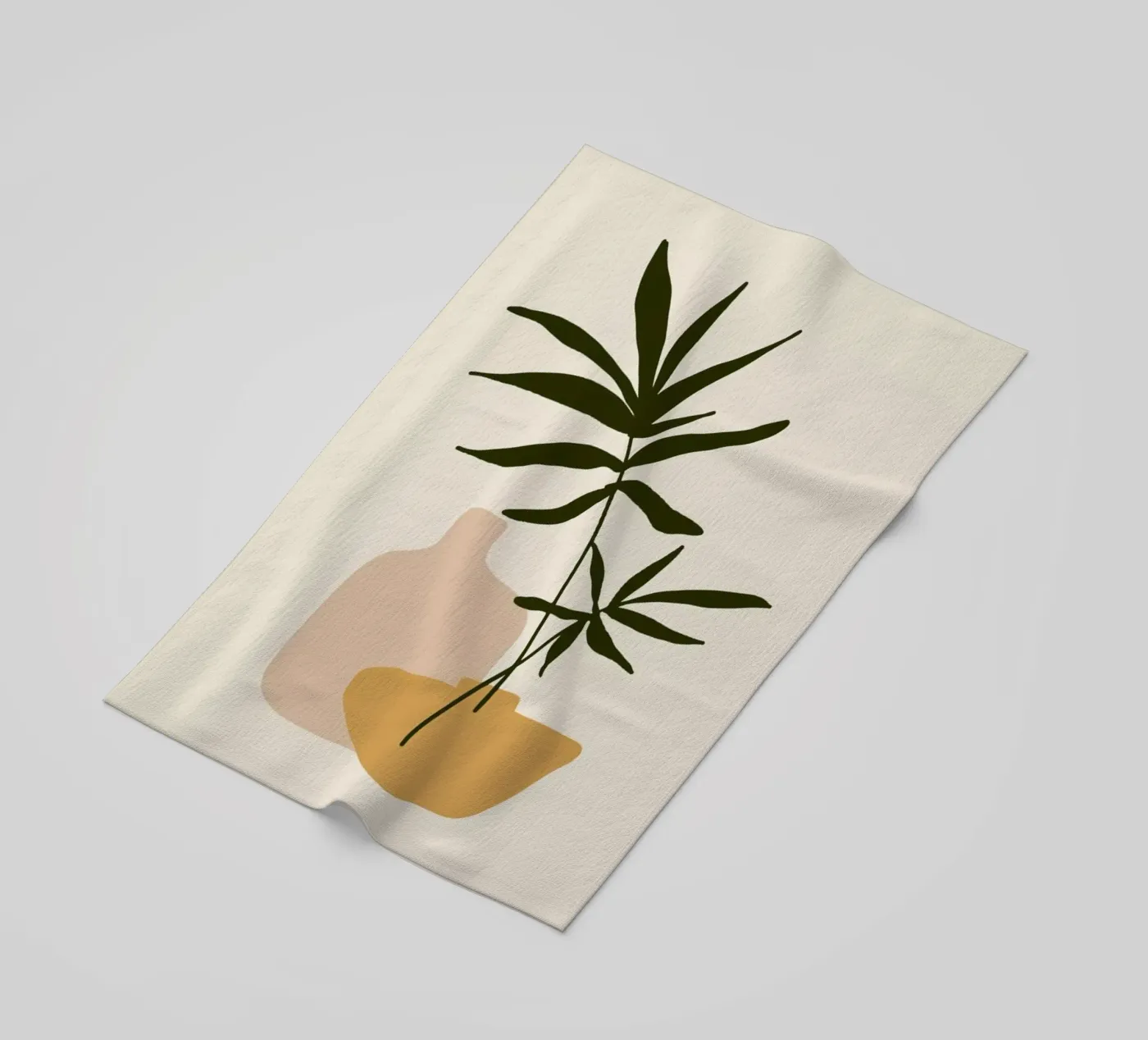 Vases beach towel by Pure
