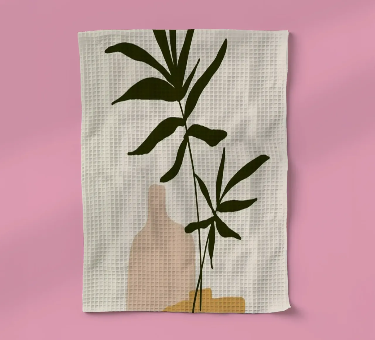 Vases tea towel by Pure