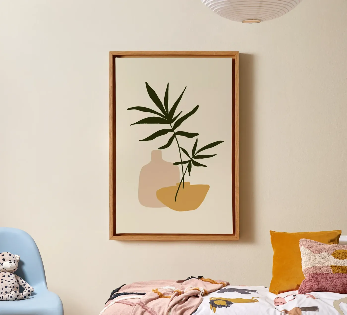 Vases canvas van Pure