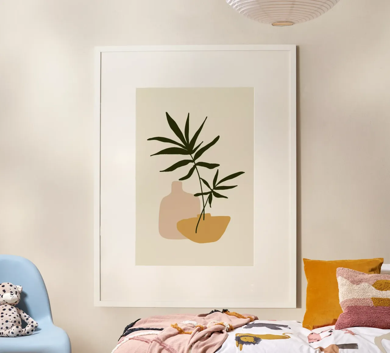 Vases poster con telaio in legno da Pure