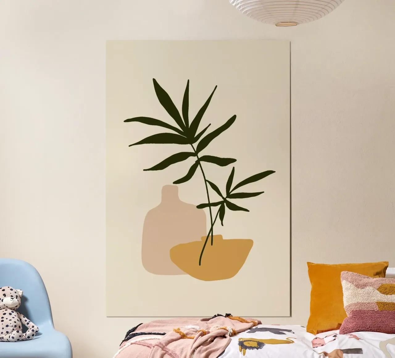 Vases poster con telaio in legno da Pure