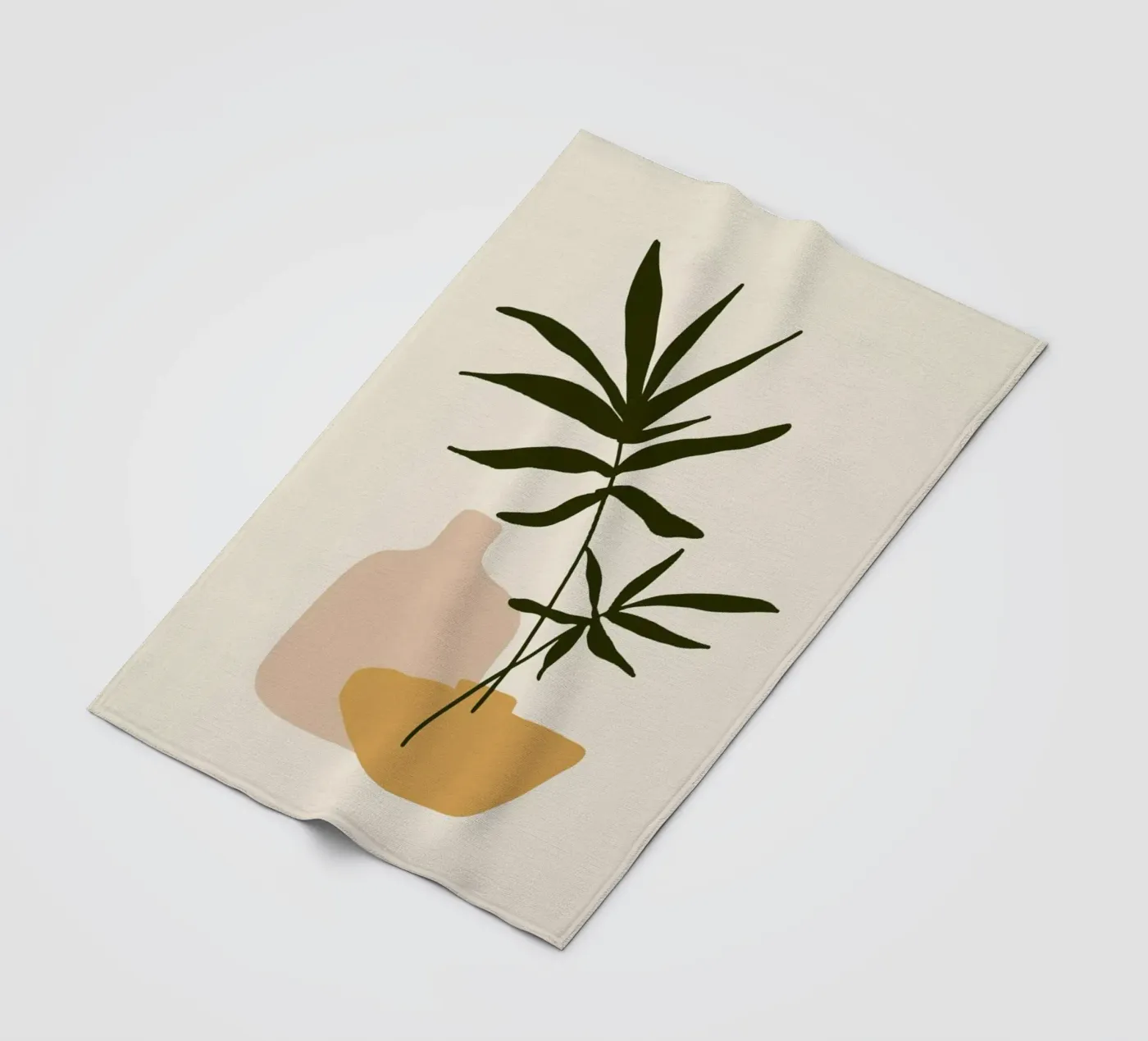 Vases fleece blanket by Pure