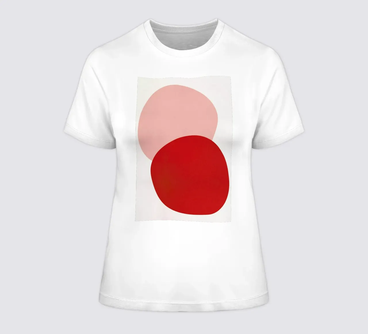 Pink women's fitted t-shirt by Pure