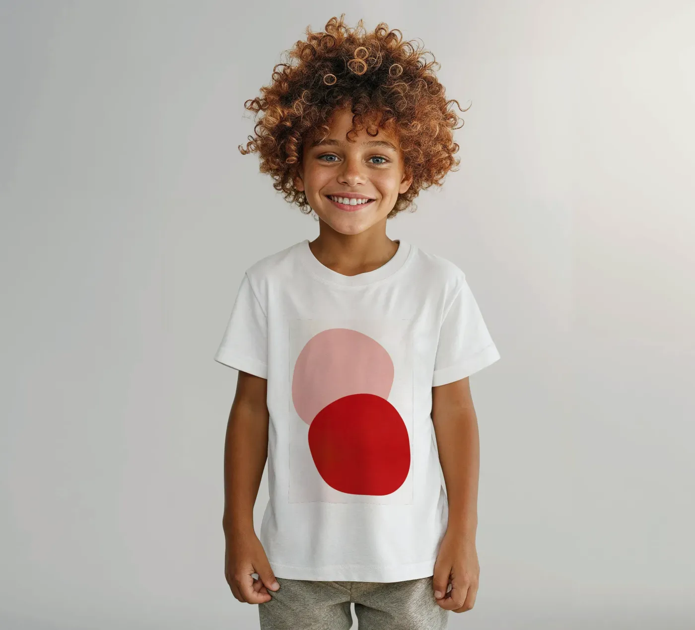 Pink kinder t-shirt van Pure
