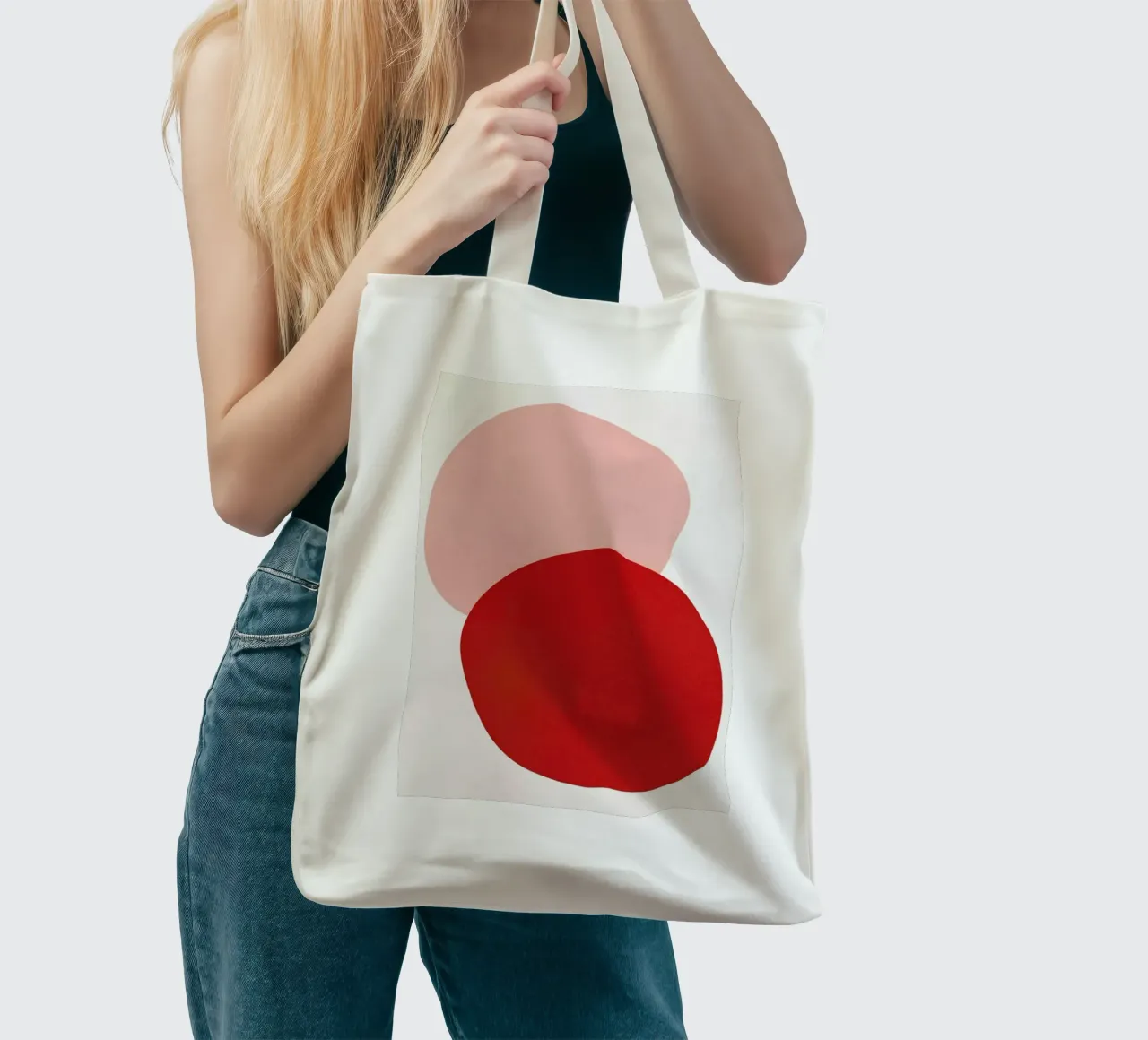 Pink tote bag by Pure