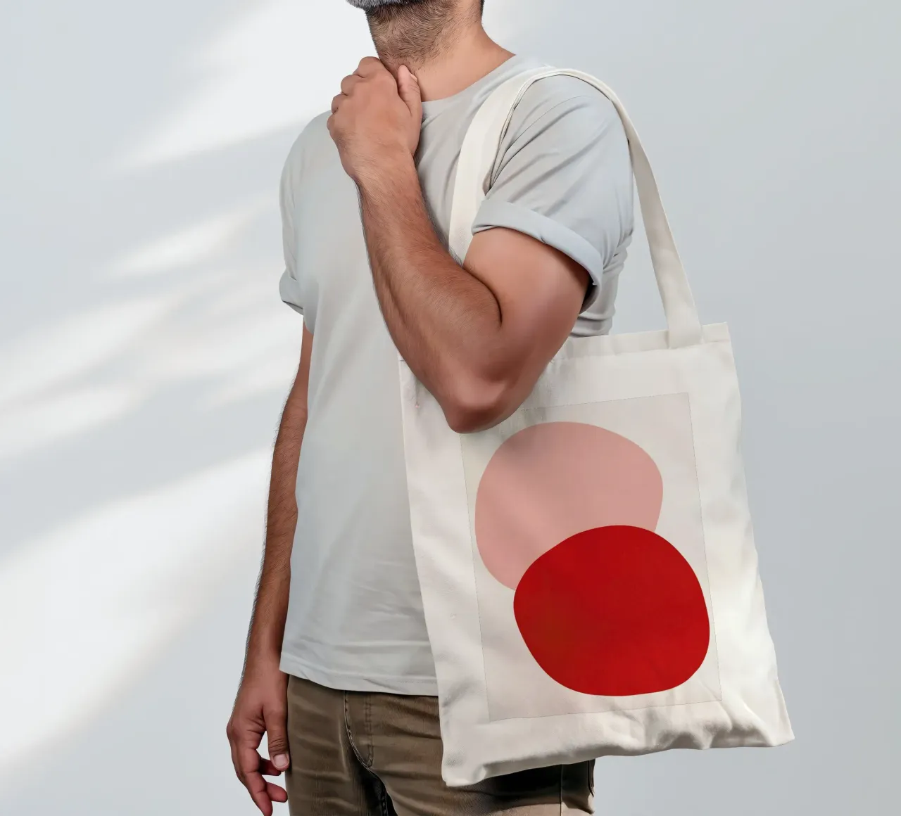 Pink tote bag by Pure