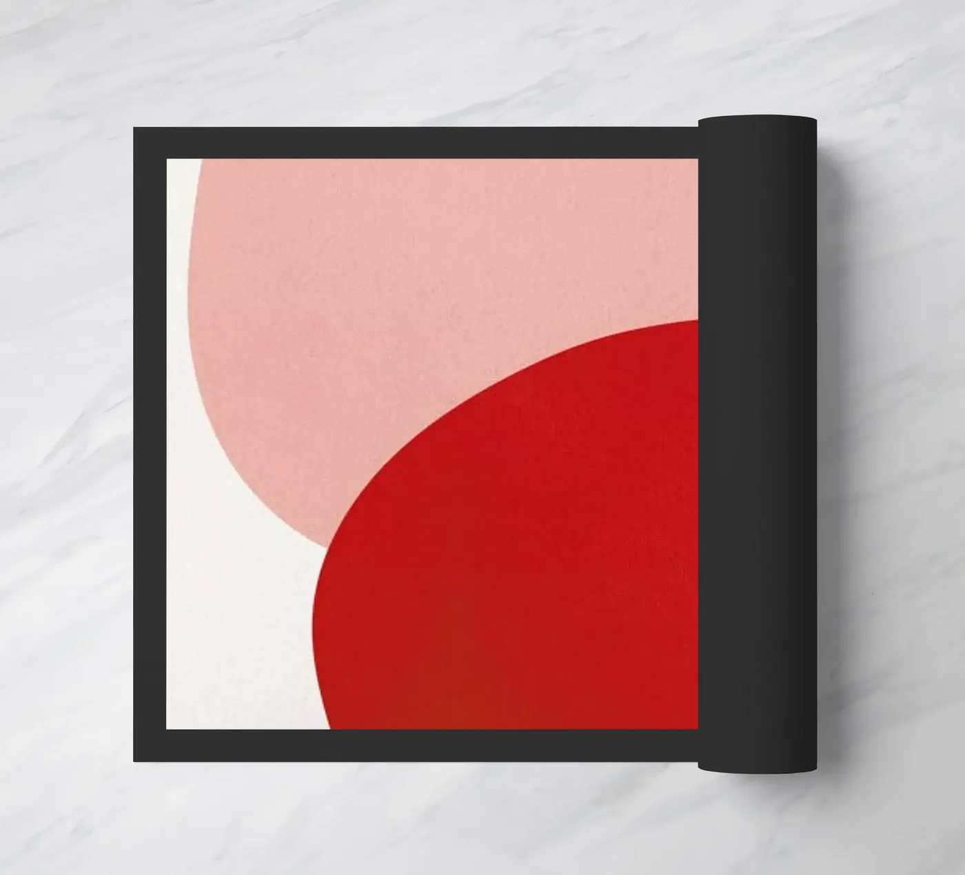 Pink deurmat van Pure