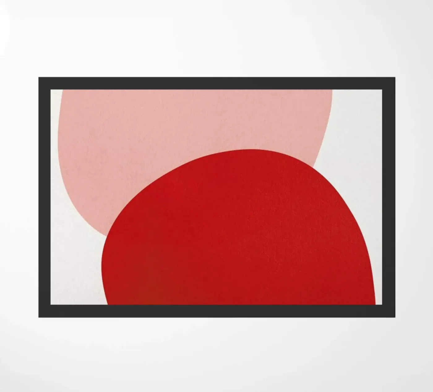 Pink deurmat van Pure