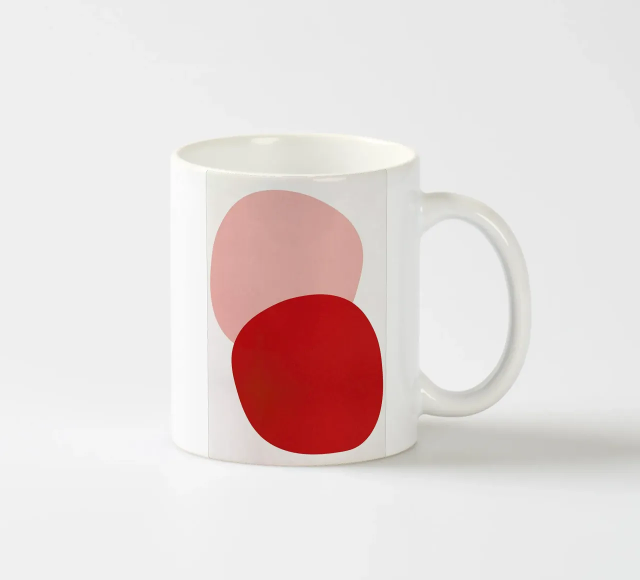 Pink ceramic mug by Pure