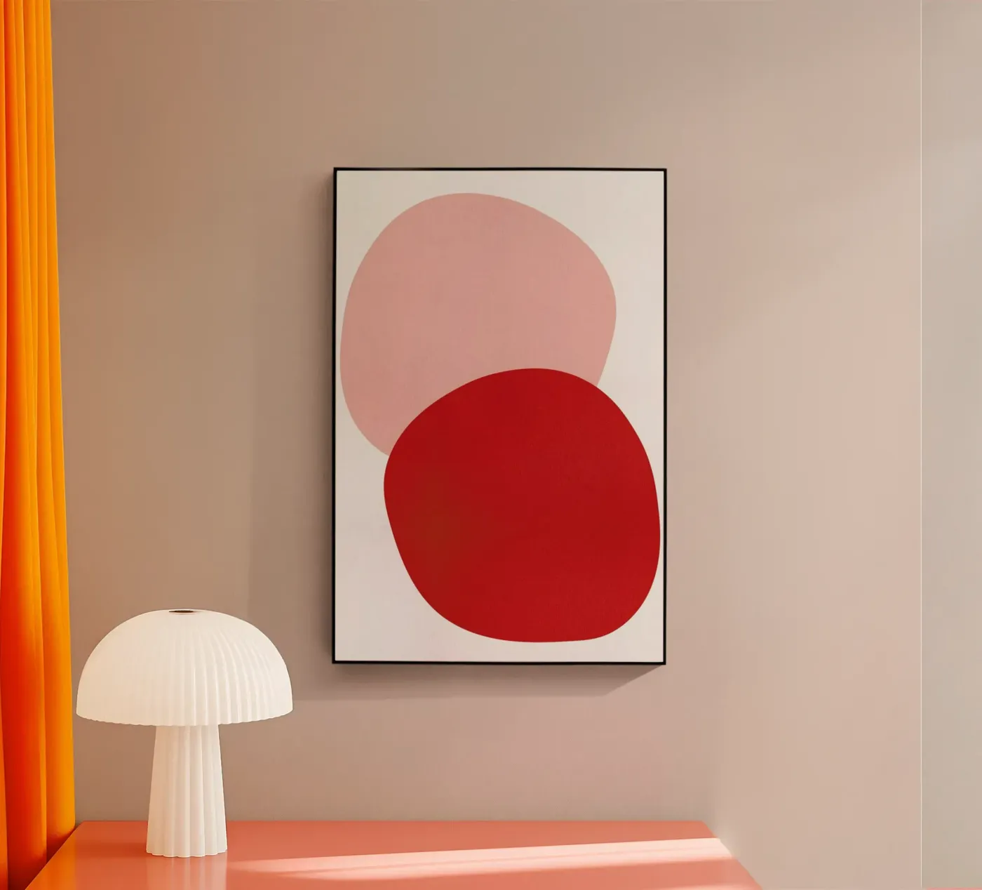 Pink acryl van Pure