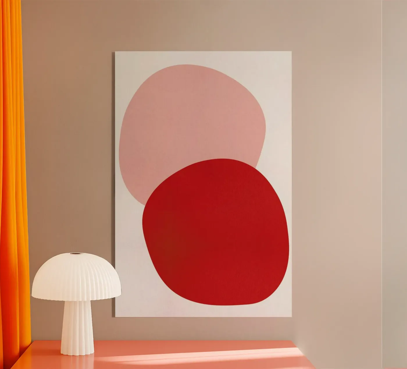 Pink acryl van Pure