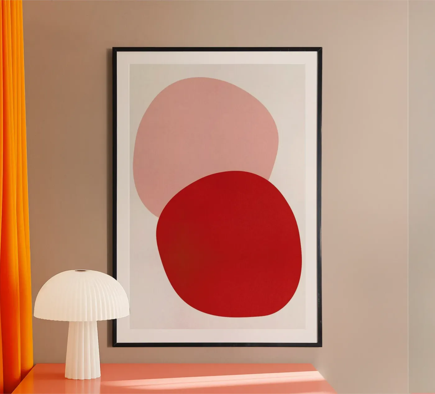 Pink poster by Pure