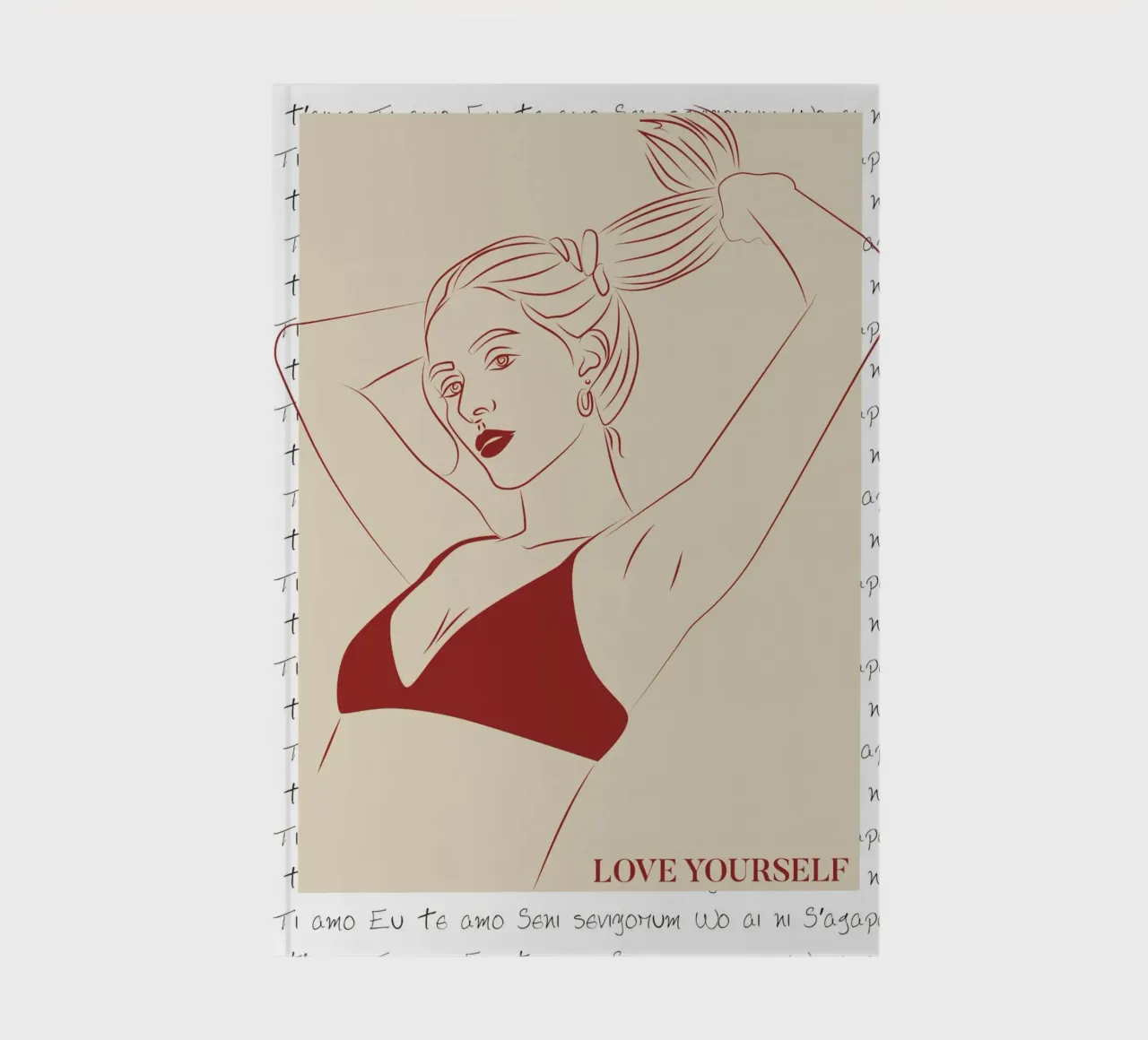 Self Love notebook by Retro Love