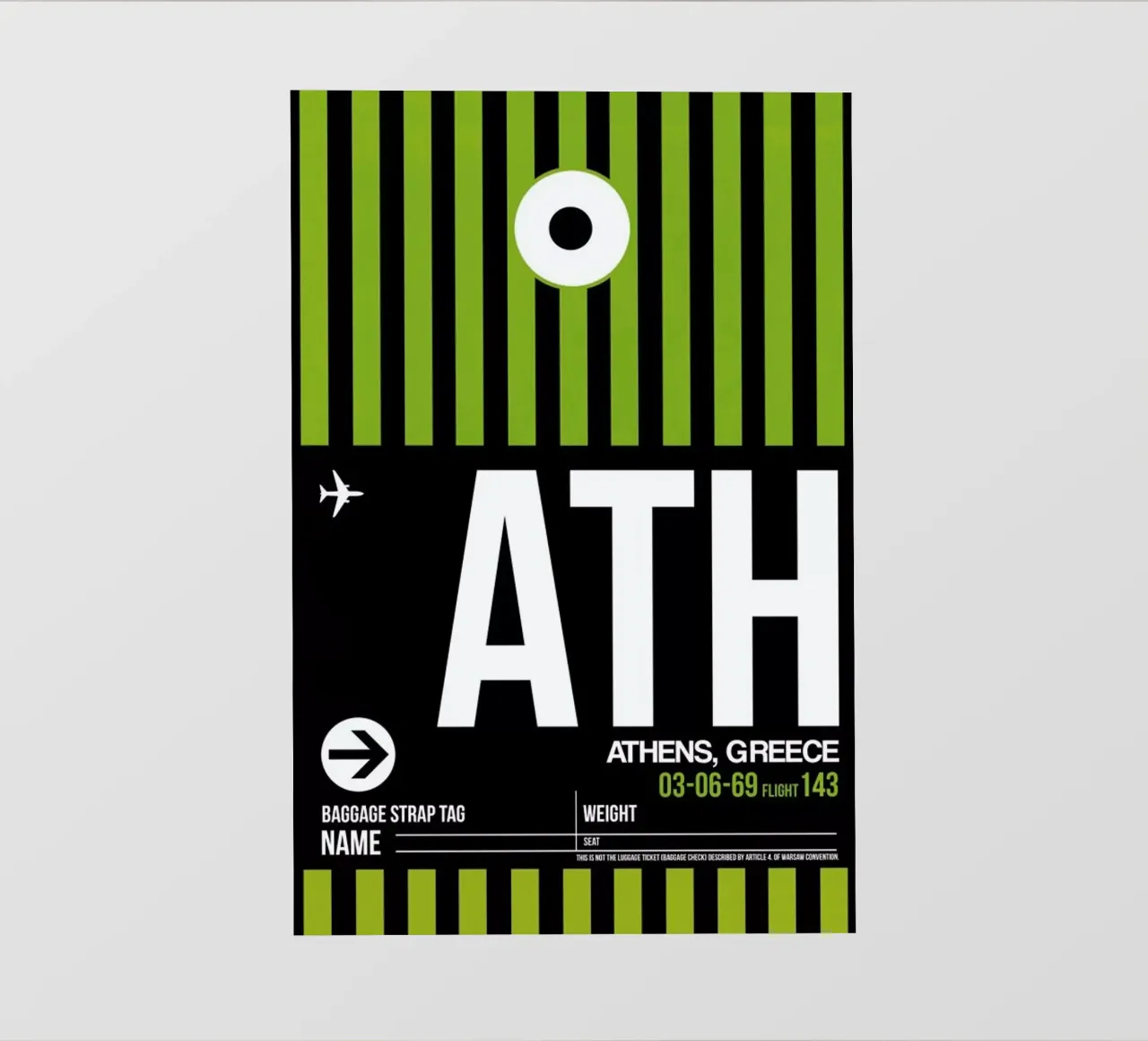 ATH-Athen telo in pvc da Naxart