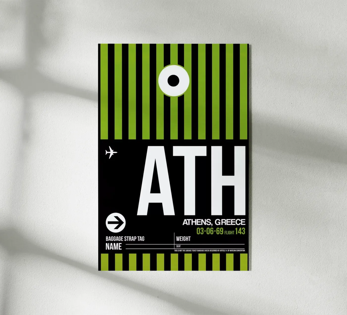 ATH-Athen acryl van Naxart