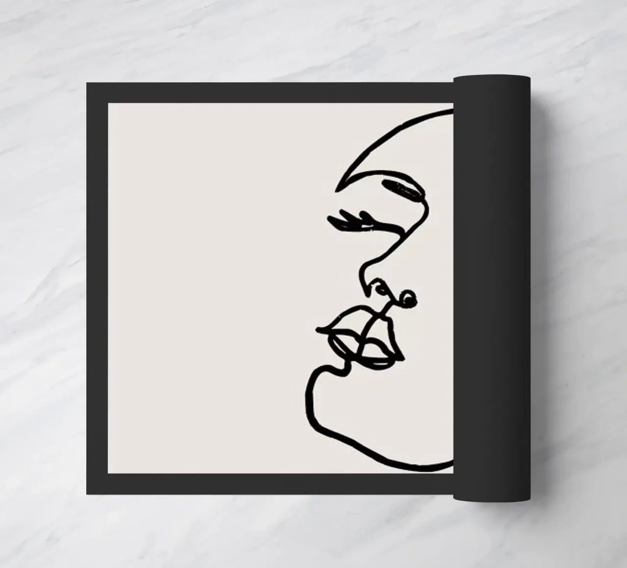 Tilted deurmat van Pure