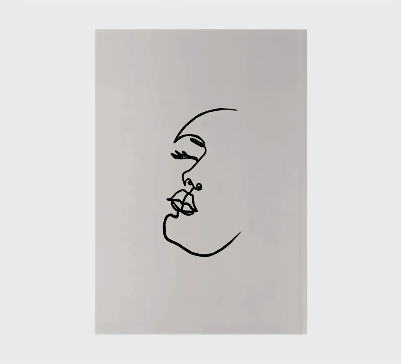 Tilted Notizbuch von Pure