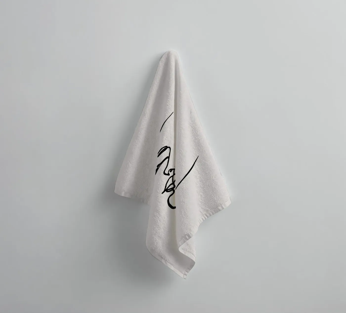 Tilted badhanddoek van Pure