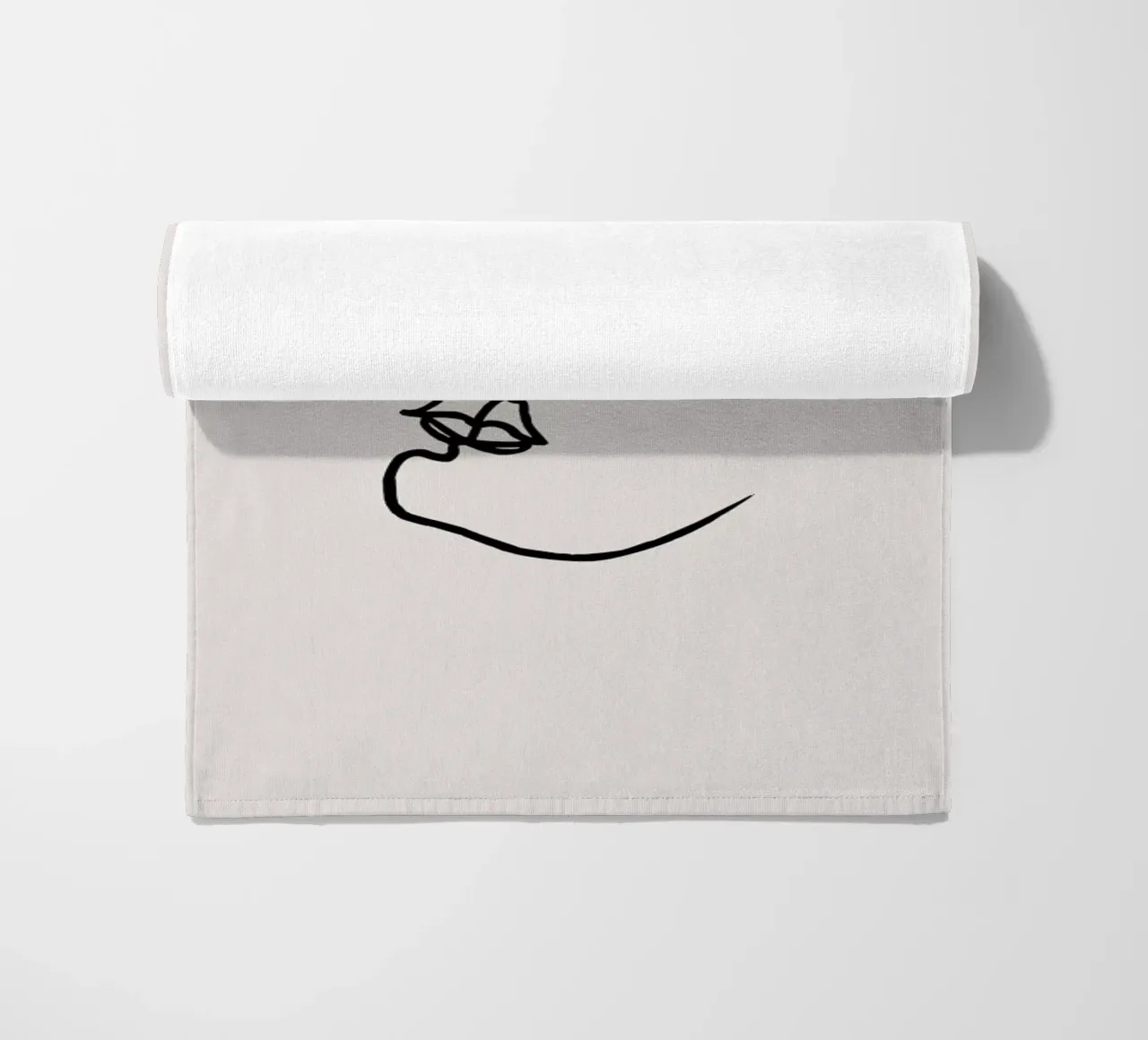 Tilted beach towel by Pure