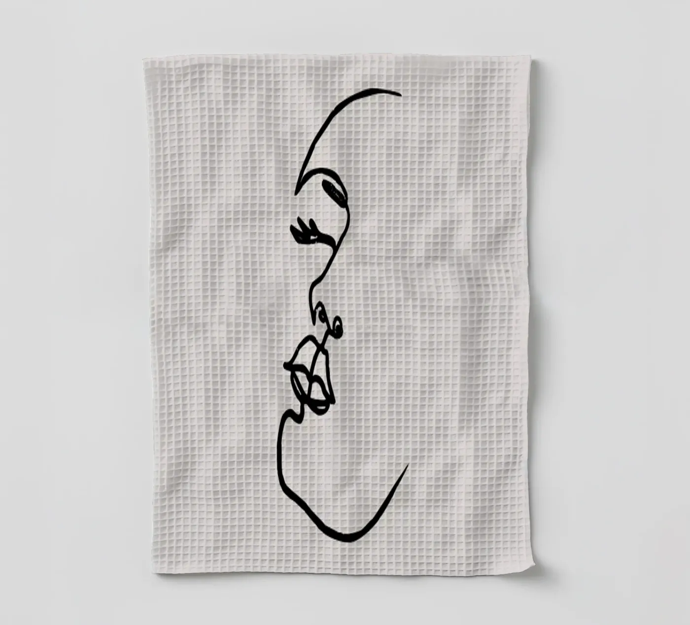 Tilted tea towel by Pure