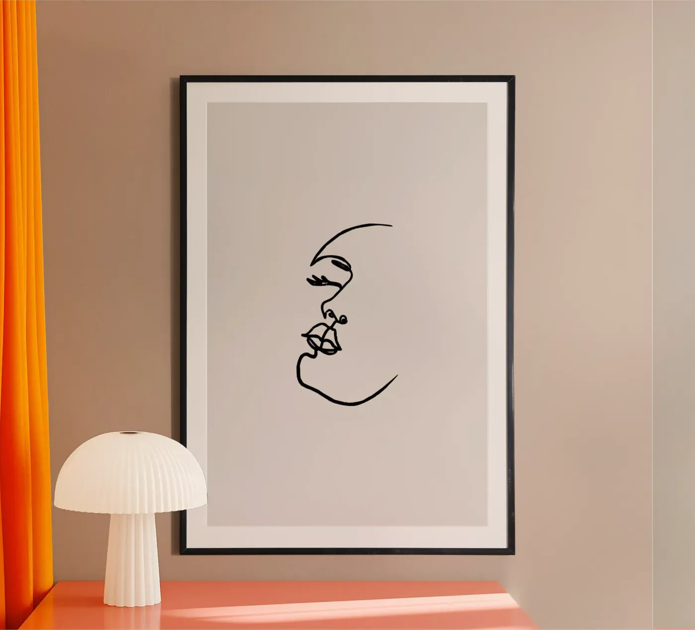 Tilted poster van Pure