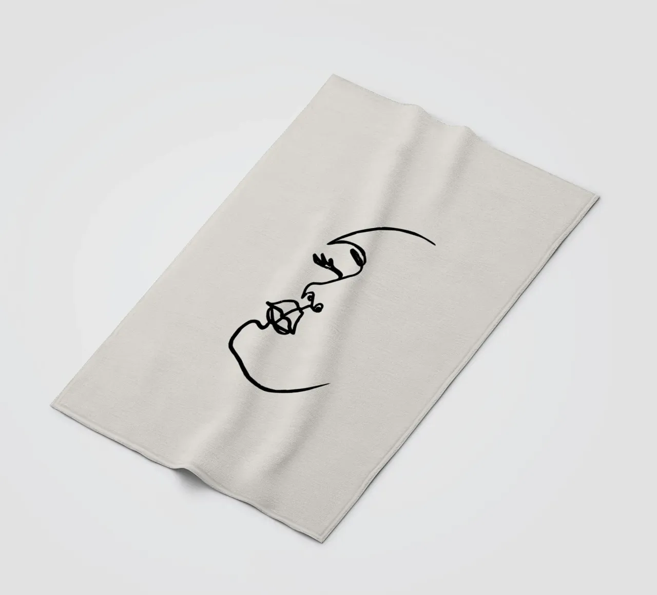 Tilted Fleecedecke von Pure