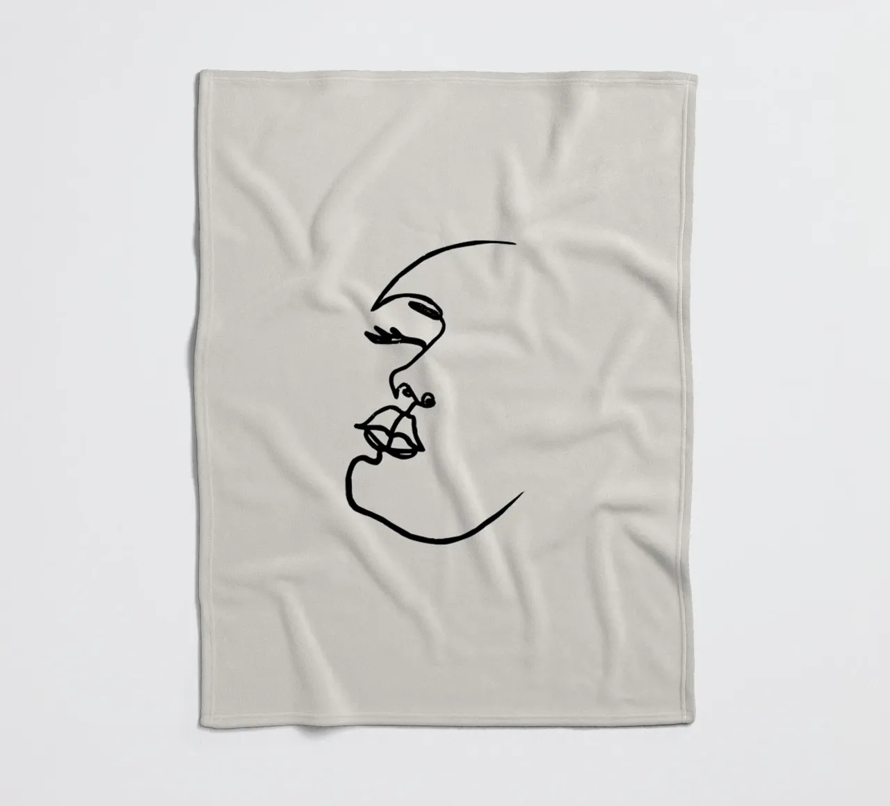 Tilted Fleecedecke von Pure