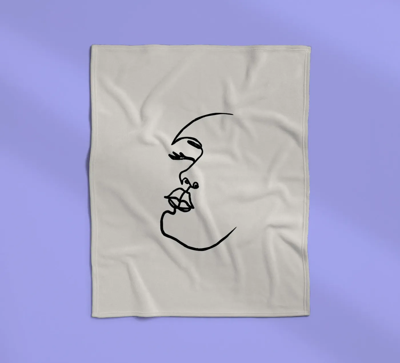 Tilted fleecedeken van Pure