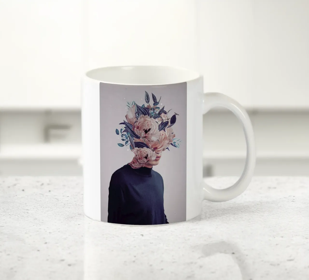 Waited for a Hundred Winters to Meet You tazza in ceramica da Frank Moth