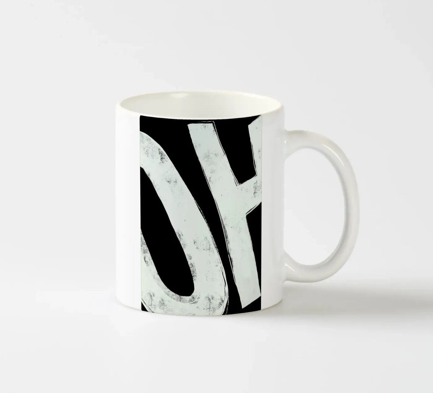 Oh ceramic mug by Sarah Bühler