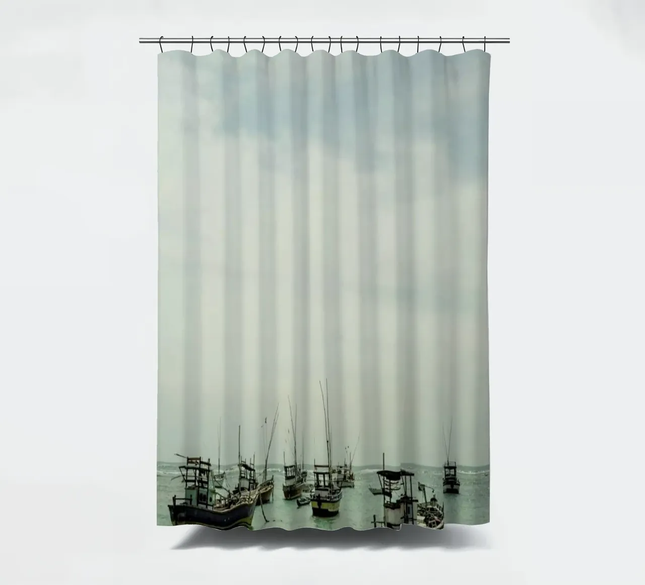 Sea & Salt shower curtain by Shot By Clint