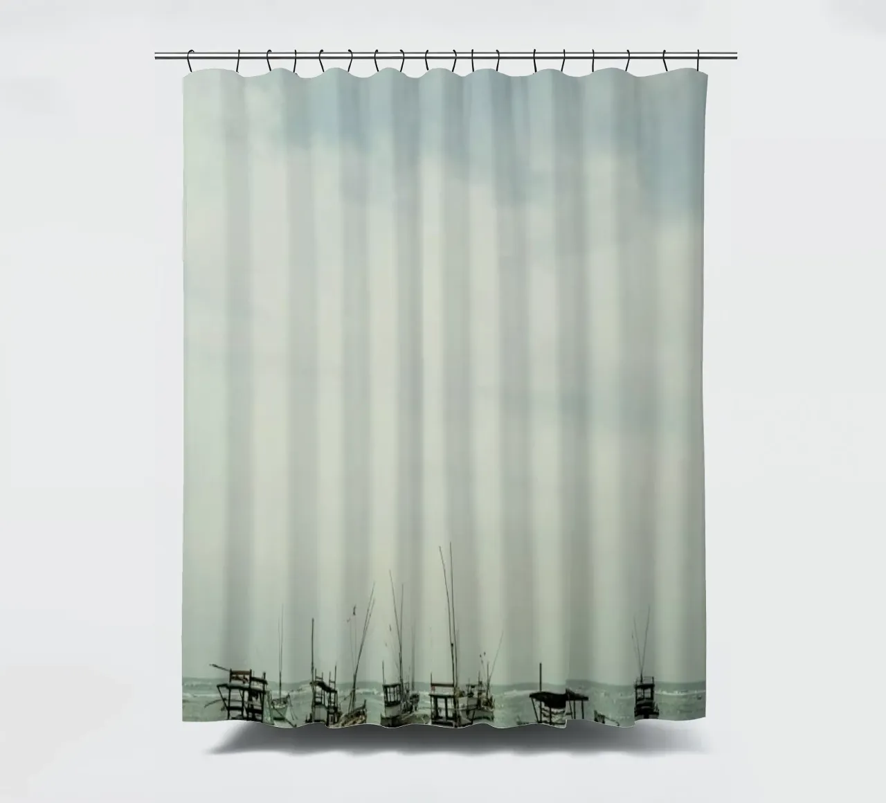 Sea & Salt shower curtain by Shot By Clint