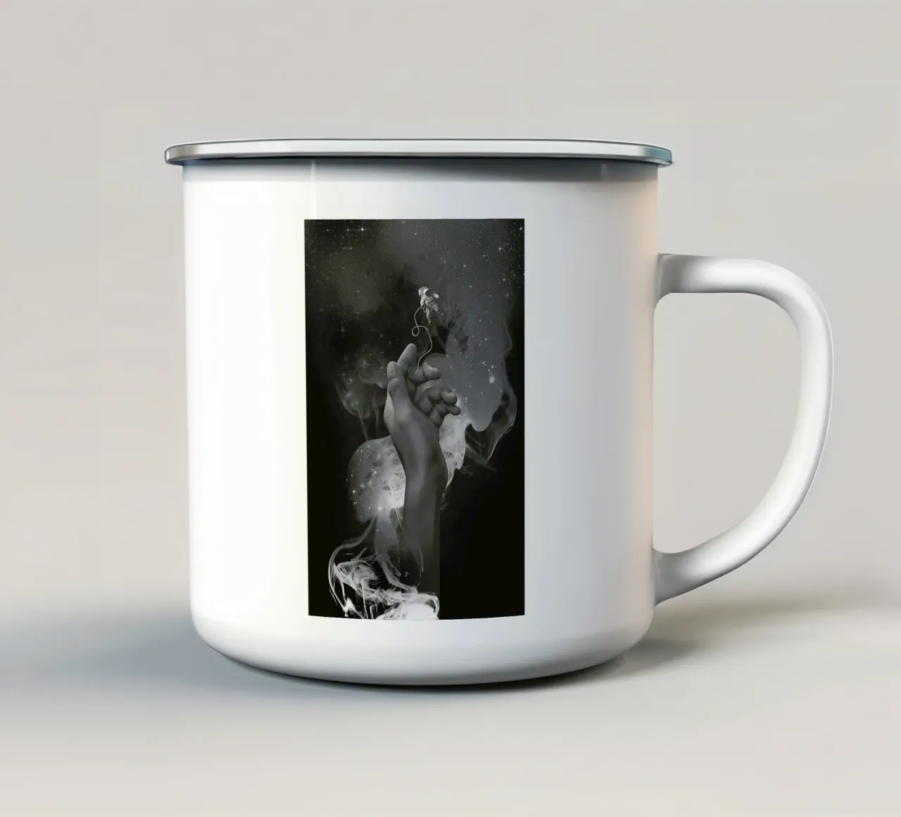 Hands in Love tazza in smalto da Róbert Farkas