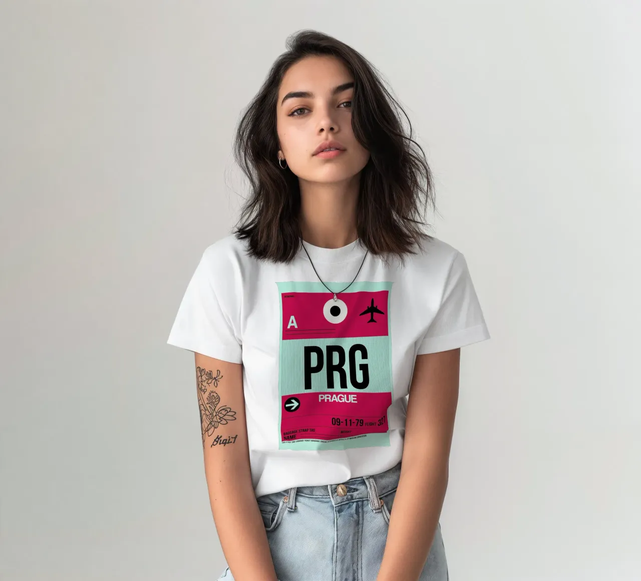 PRG-Prag t-shirt da Naxart